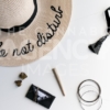 Do Not Disturb Zone Top Down - Cannabis Royalty Free Stock Images